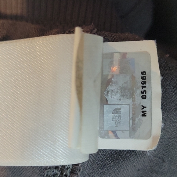 The North Face Pull On Ribbed Drawstring Waist Cropped Pants Gray - Picture 8 of 11